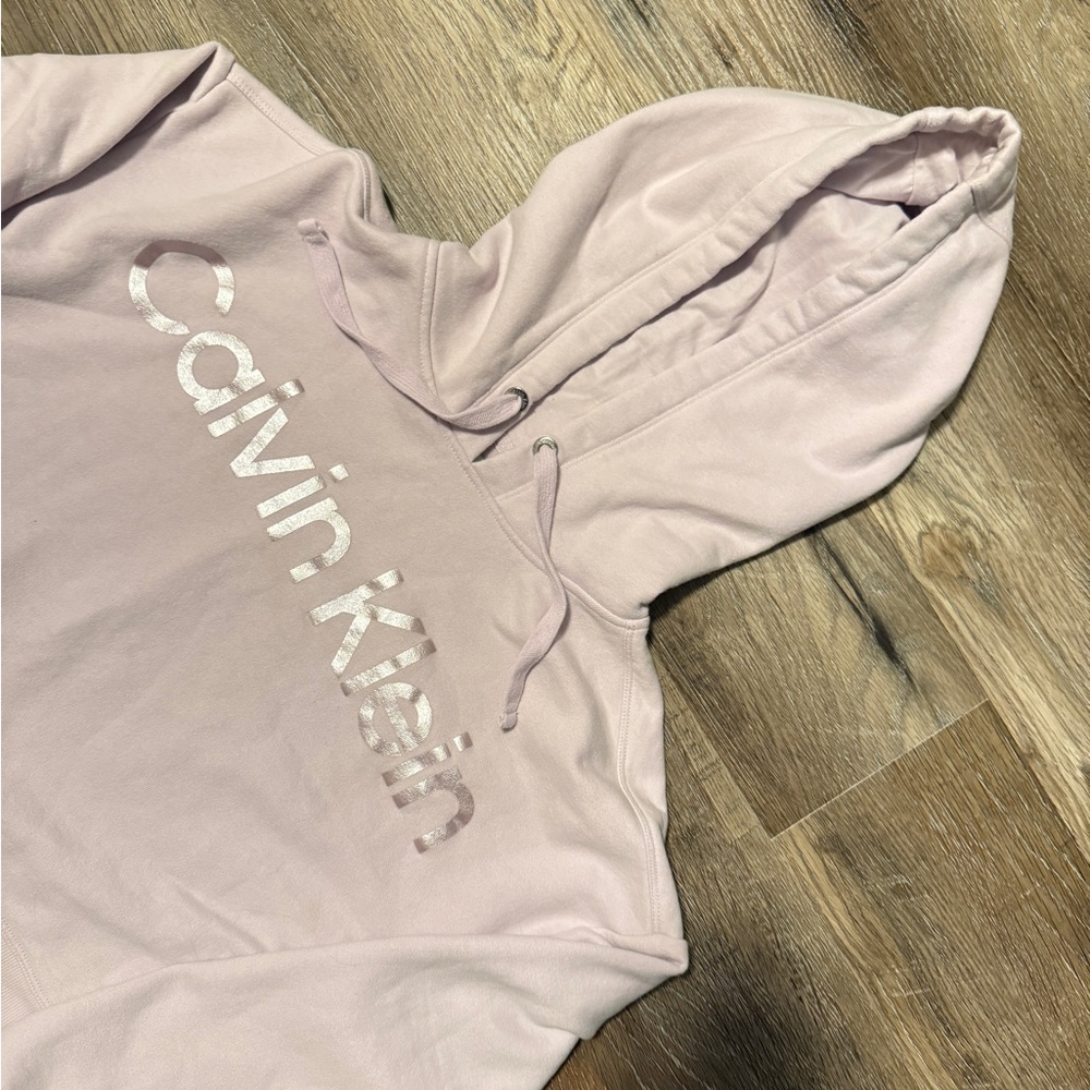 Calvin Klein Cropped Hoodie - Picture 1 of 4